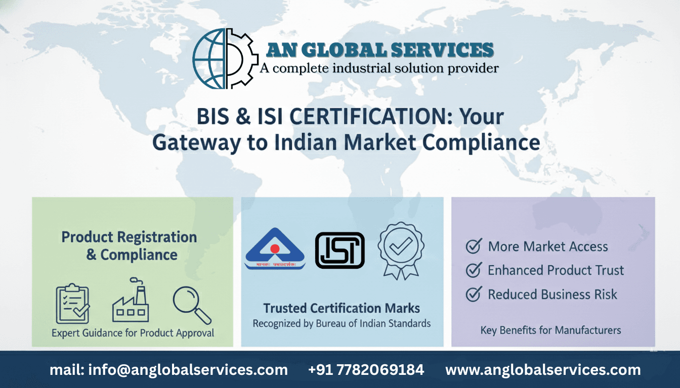 BIS ISI Certification Services in India – Process, Cost & Documents