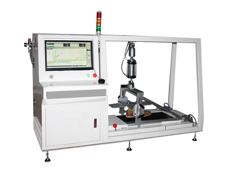 Upper and lining material testing equipment for footwear