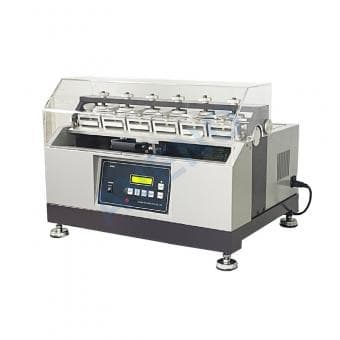 Footwear sole abrasion and flex testing equipment