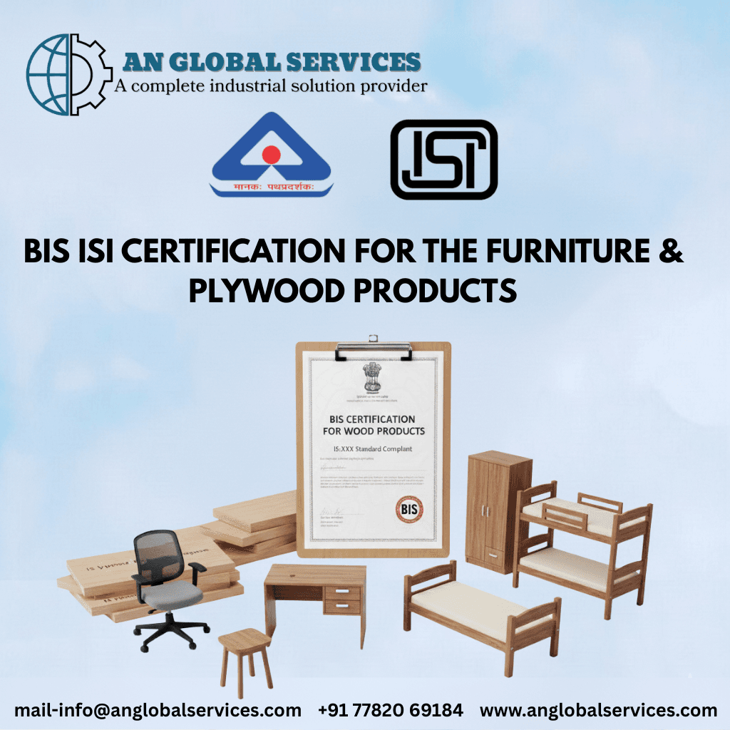 BIS Furniture ISI Mark Certification