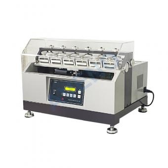 Footwear sole abrasion and flex testing equipment