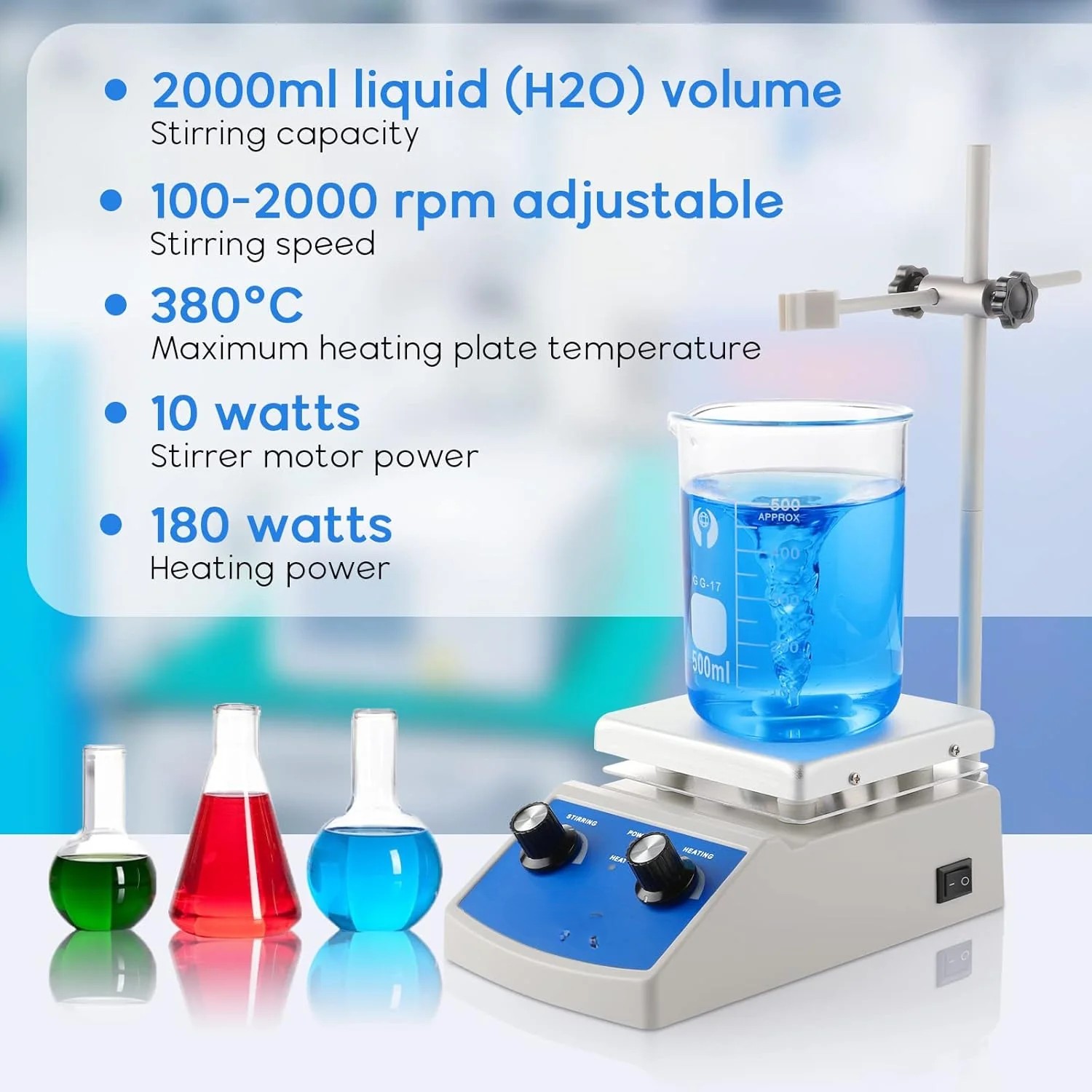 Gold sample preparation and chemical testing equipment